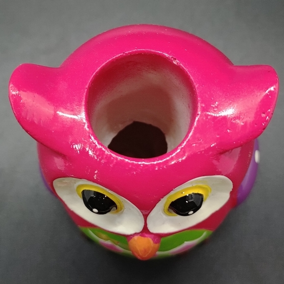 Owl cocktail fork set with owl holder - Picture 10 of 16